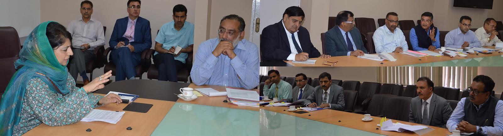 Mehbooba stresses on further facilitating, expanding cross-LoC trade